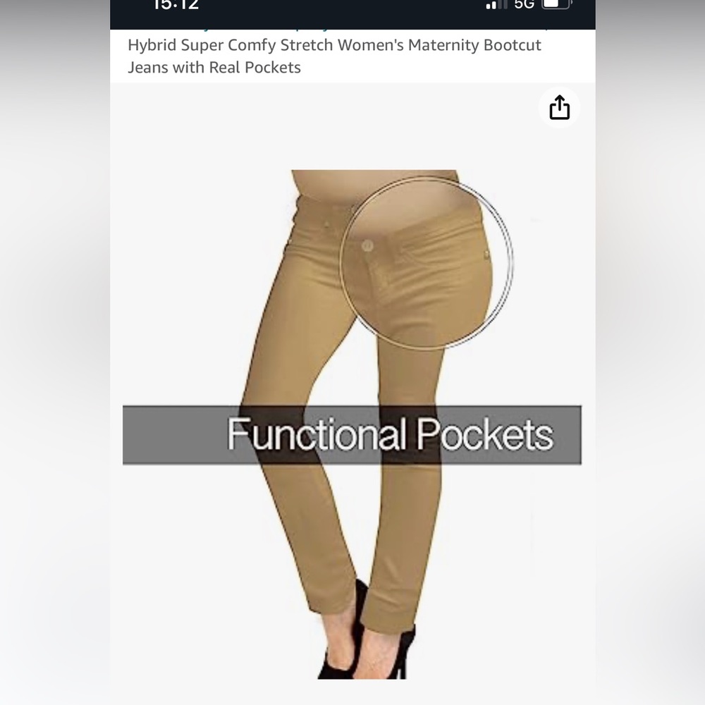 Maternity Pants - Picture 2 of 7
